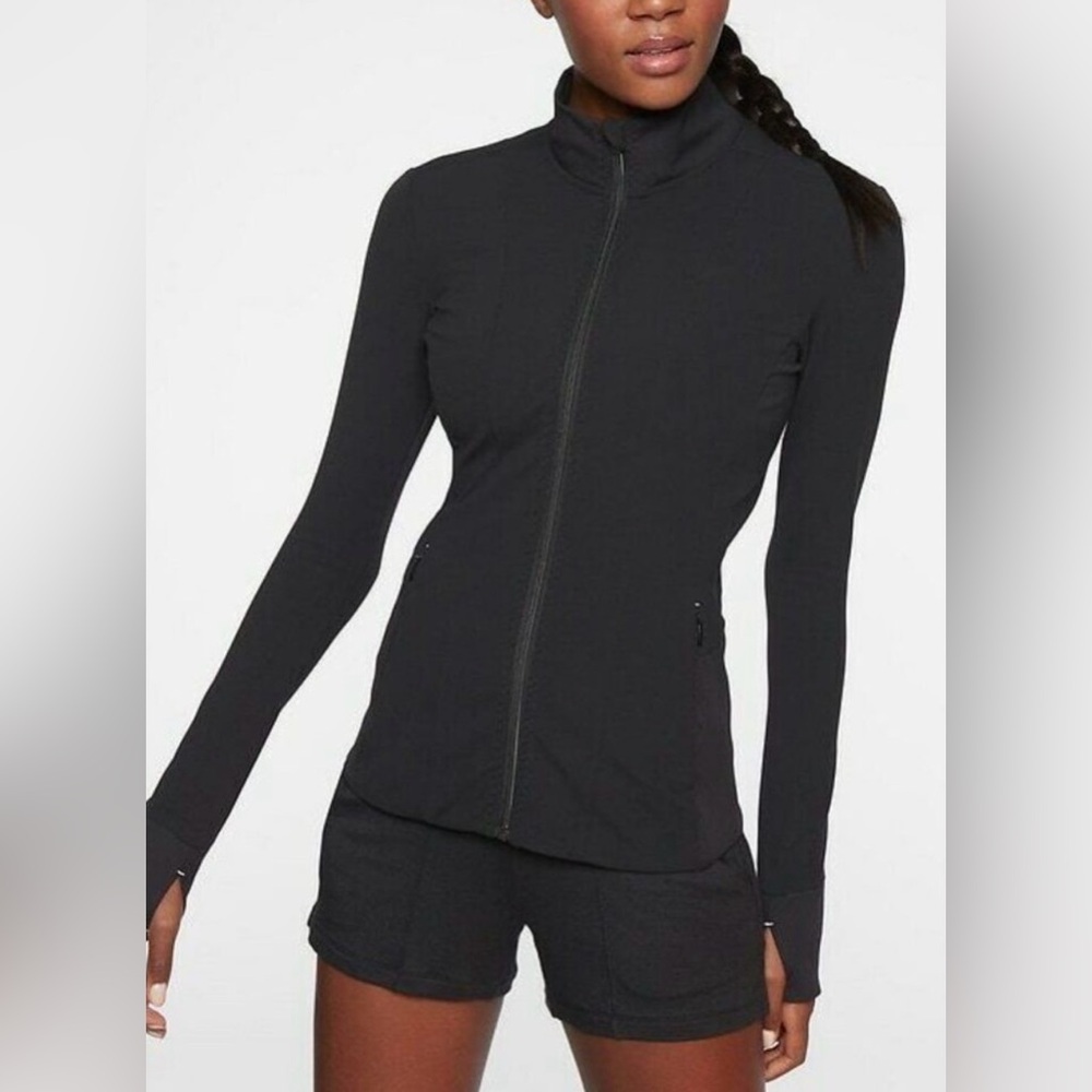 Athleta Shanti Jacket. Womens. Black. Size Medium M
